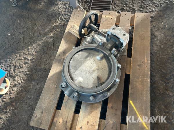 Ventil 400 mm i diameter