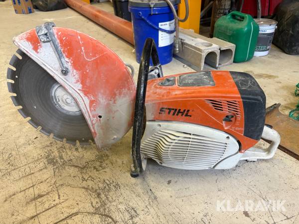 Kapmaskin Stihl TS800 med klinga