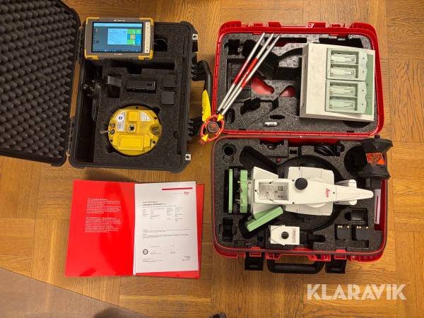 Totalstation Leica TS16 P 1 R500 med GPS