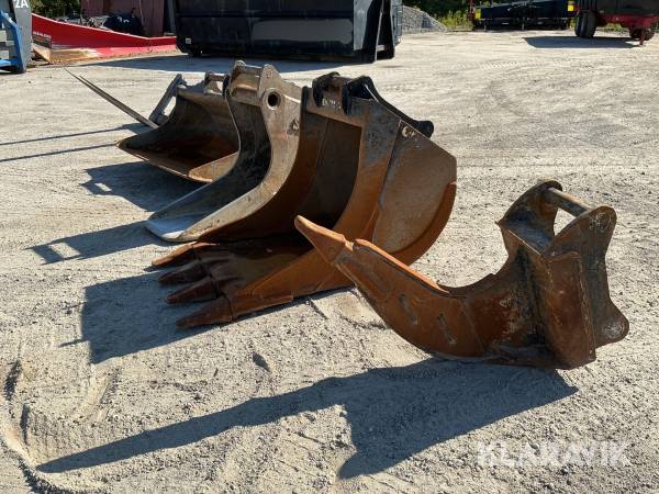 Skopor / Tjälkrok / Pallgafflar SMP / Engcon / Toba S60