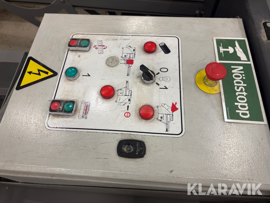 Giljotin/klipp Pierret N40 2 st med 1 st transportband