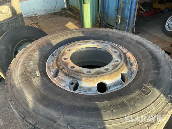 Aluminiumfälgar till lastbil 4st