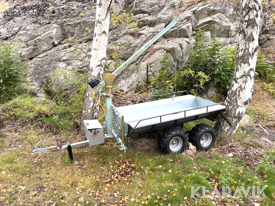 Skogskärra Kellfri 23-TV07PRO 2-D med insatsflak