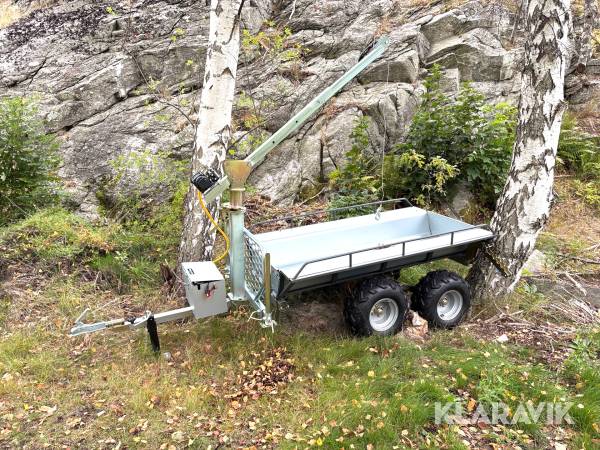 Skogskärra Kellfri 23-TV07PRO 2-D med insatsflak