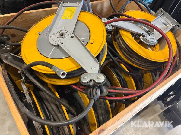 Lufttrycksslangupprullare Faicom 10st