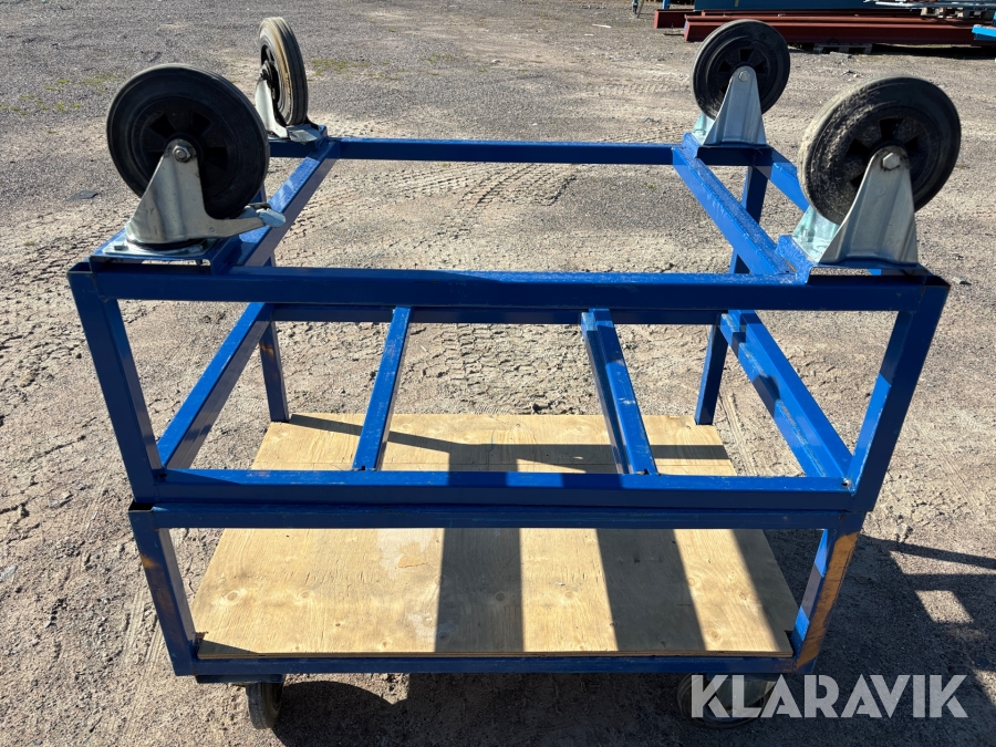 Materialvagn/transportvagn med hjul Kongamek KM221-B 2 st