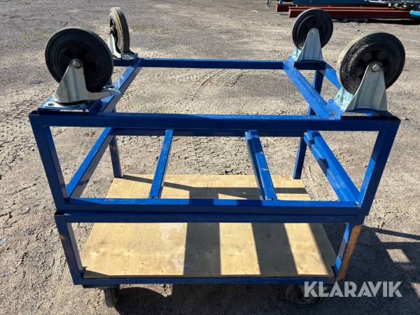 Materialvagn/transportvagn med hjul Kongamek KM221-B 2 st