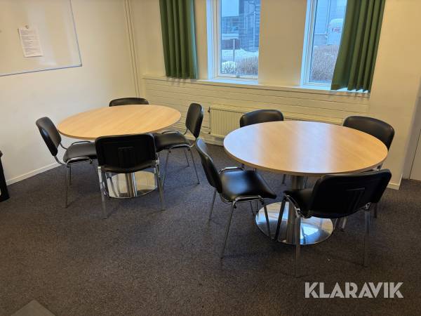 Bord 2 st och stolar 8 st