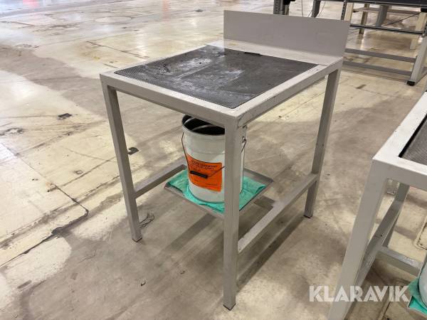 Oljeuppsamlingsbänk