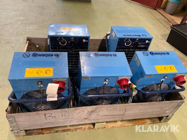 Fläktar El-Björn VF 9B 5st