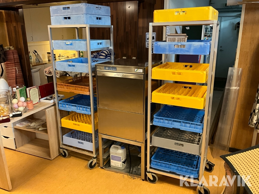 Diskmaskin med 2st diskbacksvagnar DIHR DS50