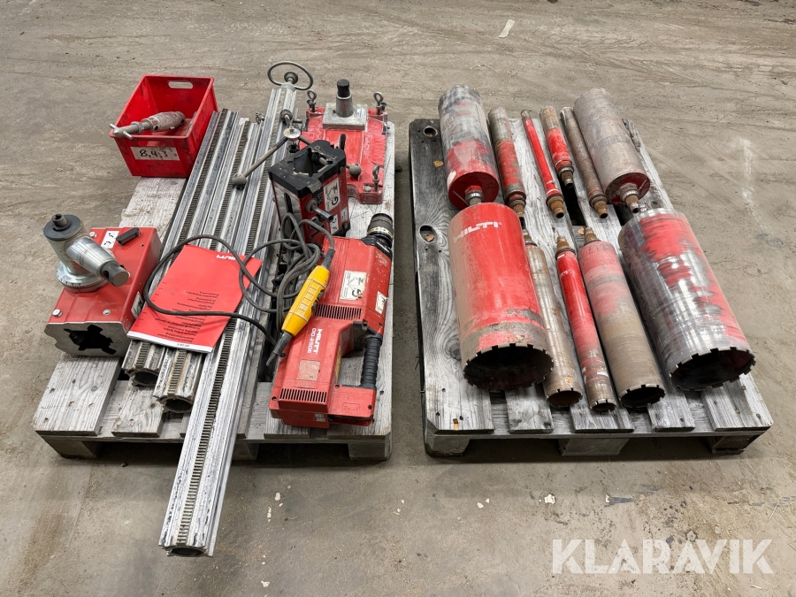 Komplett Kärnborrutrustning Hilti DD-250 E med stativ, bort mm