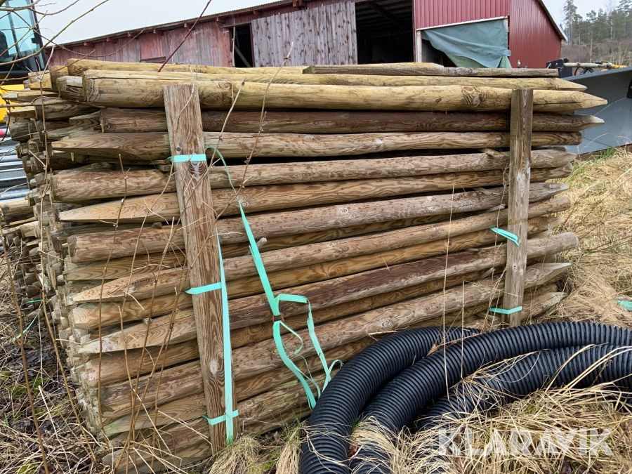 Stängselstolpar Tryckimpregnerade, 240st