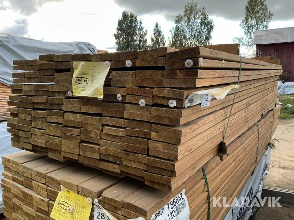 Trall G4-2 28x120/ 1,452m3   Impregnerat