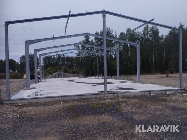Hallstomme/stålstomme 288 kvm