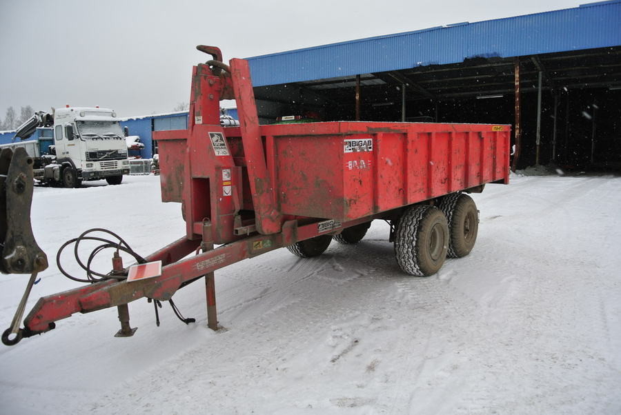 Lastväxlarvagn för traktor