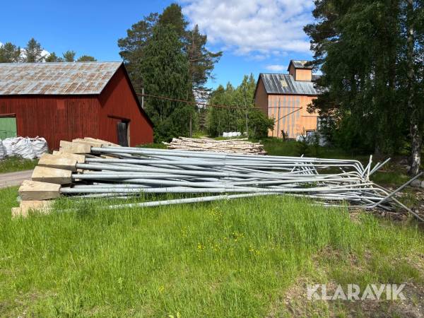 Gatubelysning/lyktstolpar ca 100st