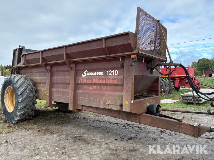 Gödselspridare Samson 1210