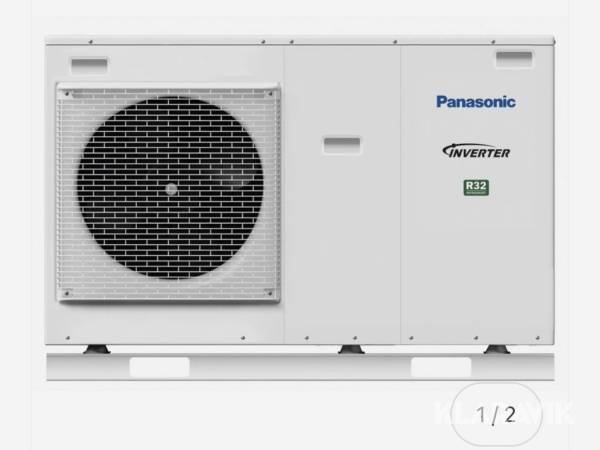 Luft-vattenvärmepump Monoblock Panasonic WH-MDC09J3E5 9 kW