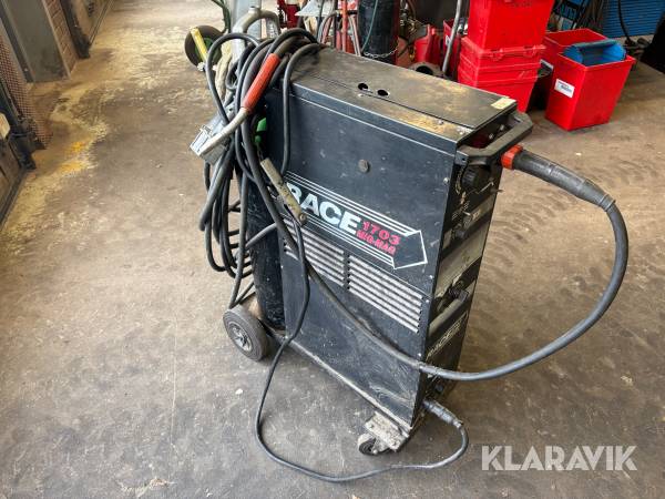 Svets Kemppi Race 1703 med aluminium-tillsats