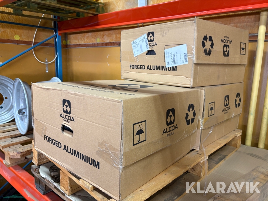 Lastbilsfälg i aluminium Alcoa Dura-Bright 3st