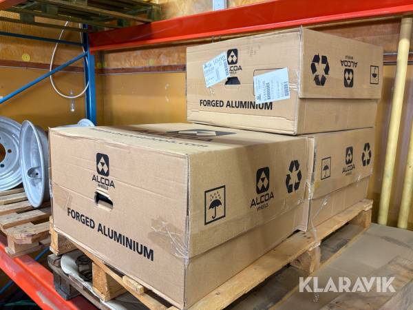 Lastbilsfälg i aluminium Alcoa Dura-Bright 3st