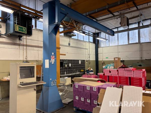 Pelarsvängkran PMH Loke PKL 1000/5m