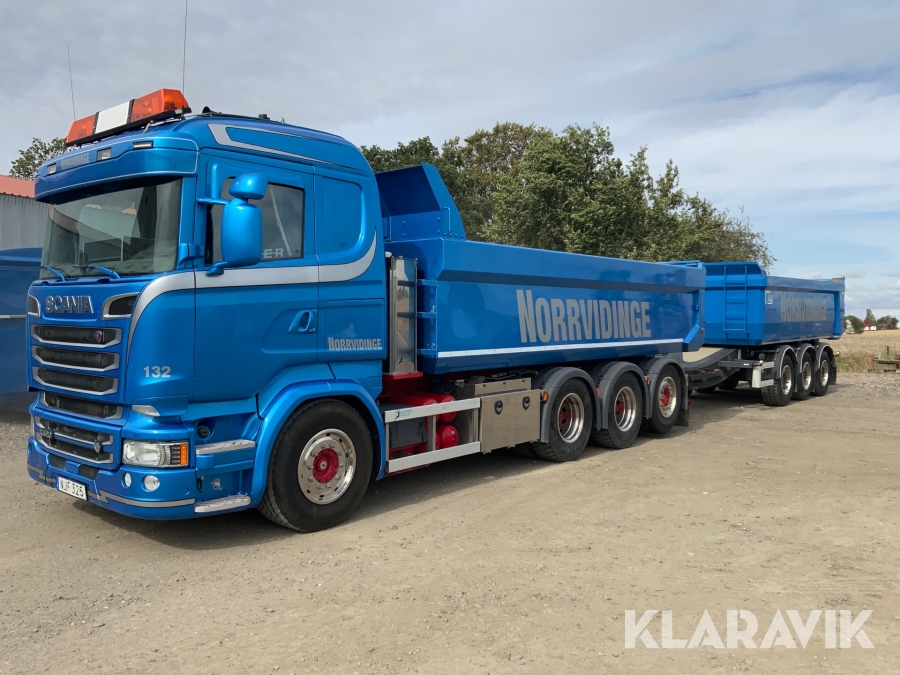 Tippbil ekipage Scania R520 LB8X4*4HNB