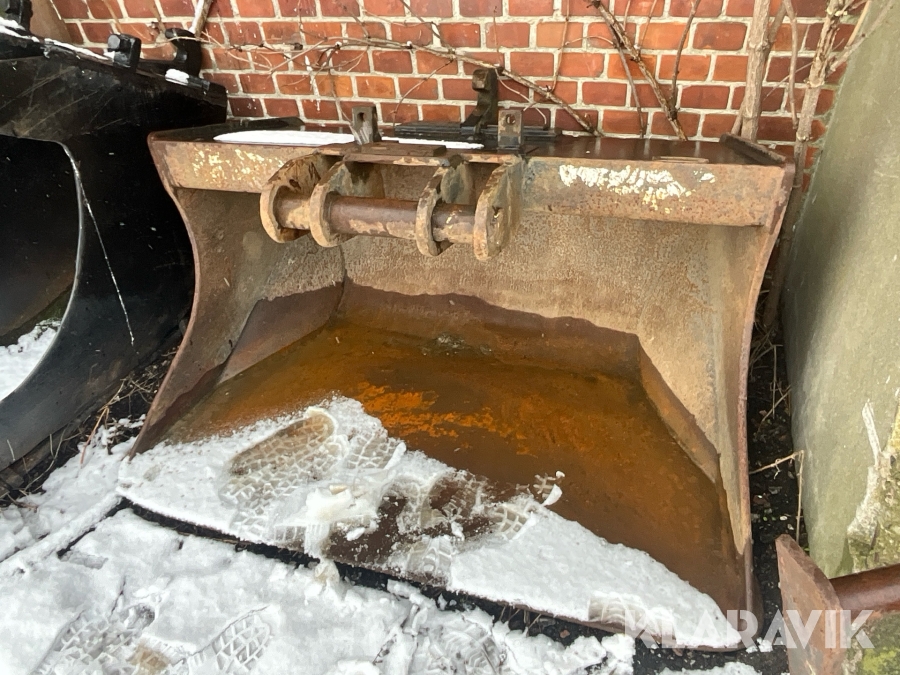 Planeringsskopa B20 fäste