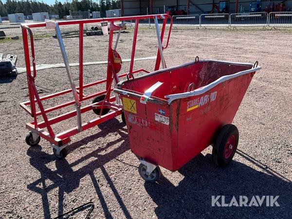 Skivvagn och Fodervagn Starke Arvid 900 / 14000-PU