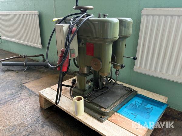 Bänkborrmaskin Asea B-6 2-spindlig