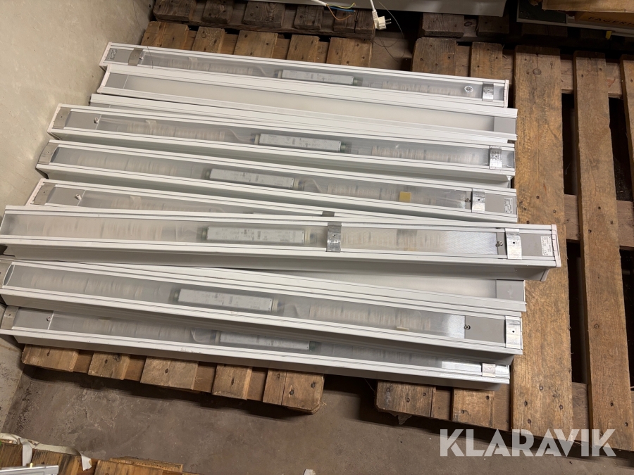 Kontorsbelysning Aura Light Lezzon 37W -74st