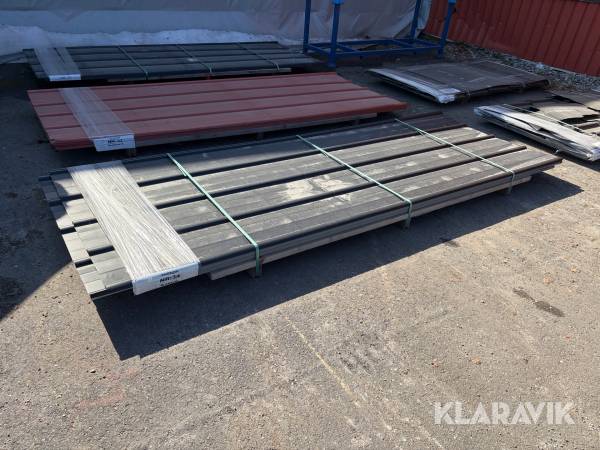 Sekunda buntar Pannplåt Original 1120x0,60 Svart