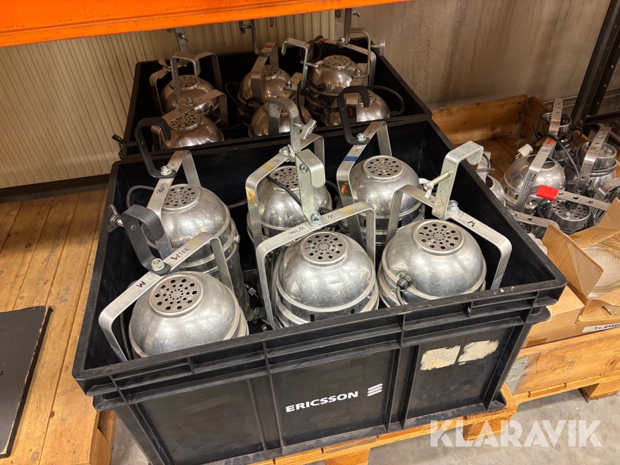 Lampor för evenemang 1000W 12st