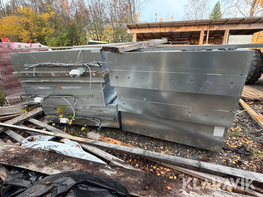 Ventilationsfläktar Gigola & Riccardi Eolostar HP140RS15_3F.  6st