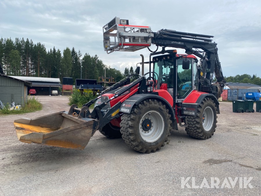Traktorgrävare  Huddig 1260 c  Med kran och tillbehör 