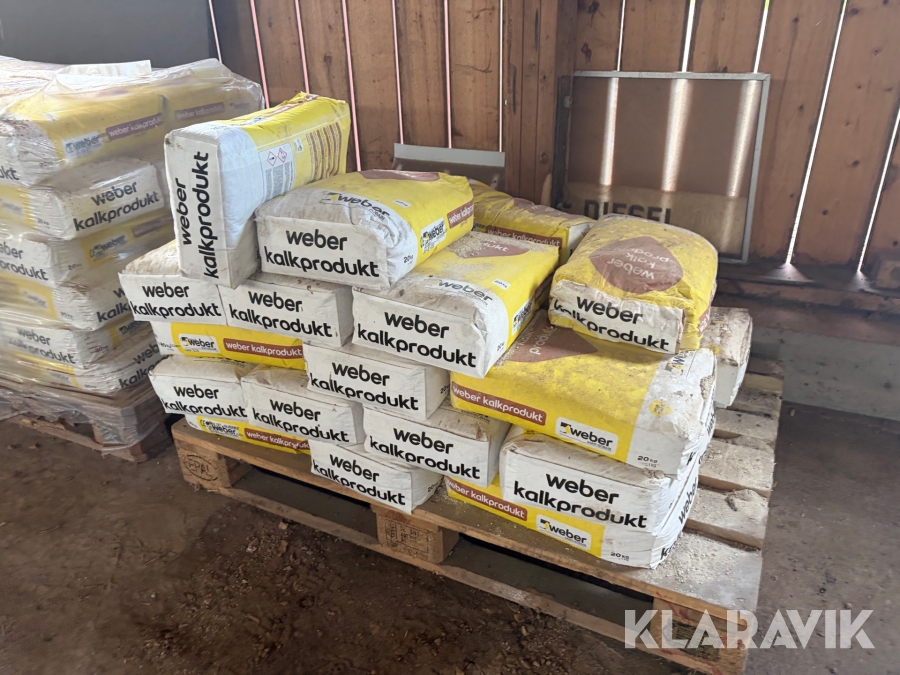 Kalkbruk 125 Säckar