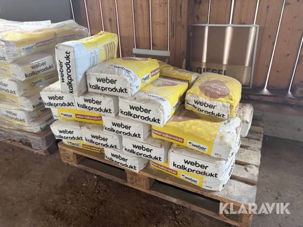 Kalkbruk 125 Säckar