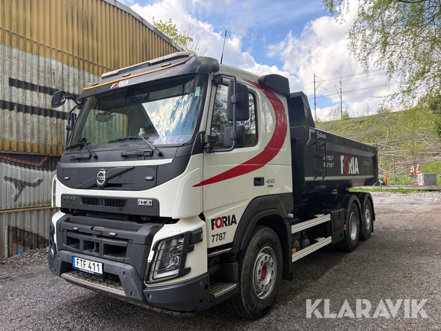 Lastbil Volvo FMX 450 Euro 6