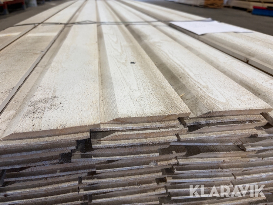 Ytterpanel 20x120 Vitgrund