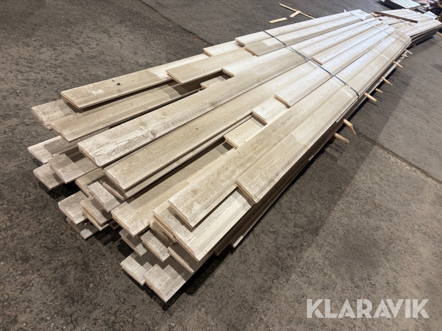 Ytterpanel 20x120 Vitgrund
