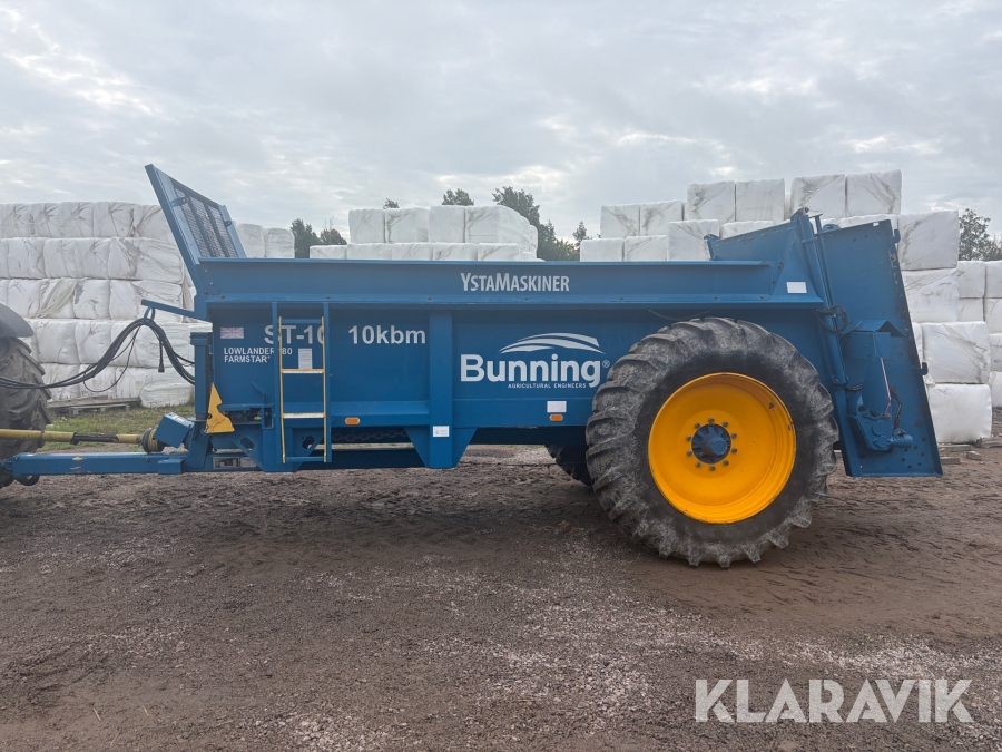 Gödselspridare G.T Bunning & Sons LTD ST-10