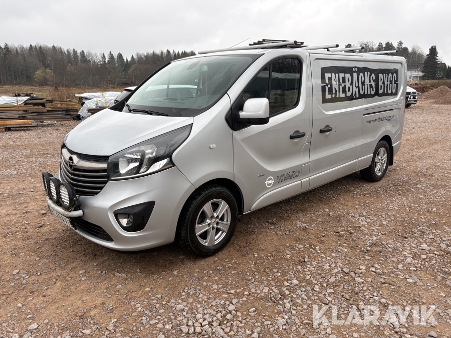 Skåpbil Opel Vivaro bi turbo