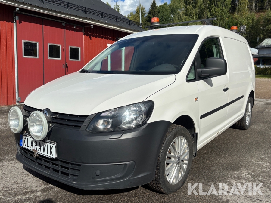 Skåpbil Volkswagen Caddy 2.0 TDI 4MOTION med verkstadsinredning