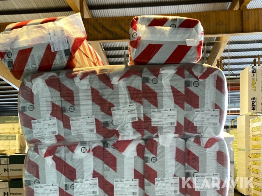 Parti med stålregel Paroc Extra C60 70x610x1220 mm