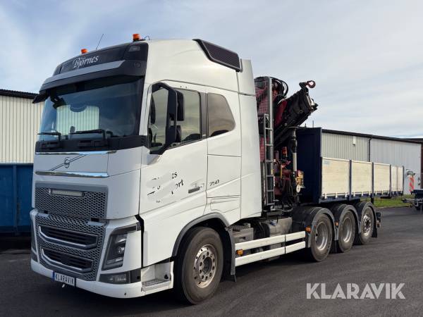 Lastväxlare Volvo FH16 750 /kranflak/ maskin & växlarflak