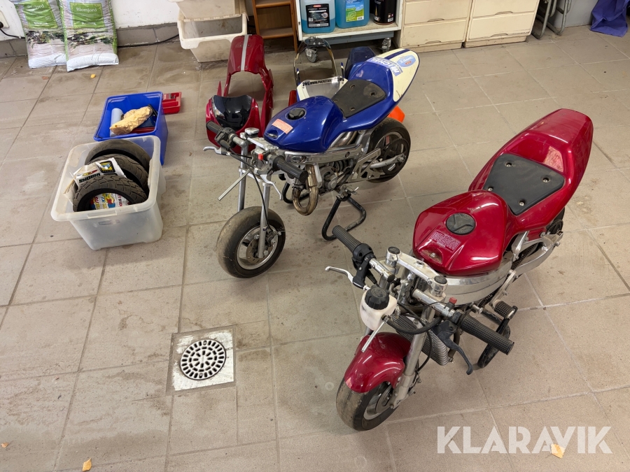 Minimotorcykel Minimoto 2 st