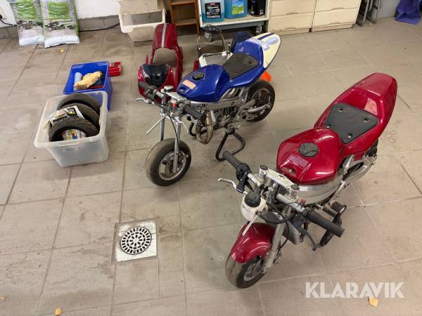 Minimotorcykel Minimoto 2 st
