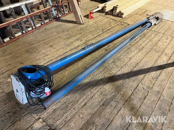 Foderskruv Kongskilde 8 m, 4-tum