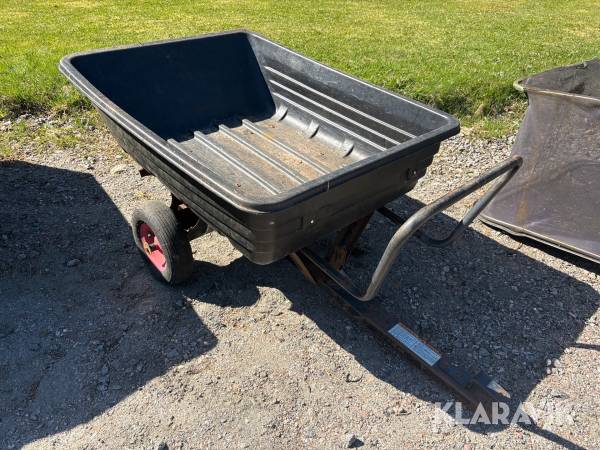 Trädgårdskärra med tipp